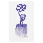 Violet Duet Art Print