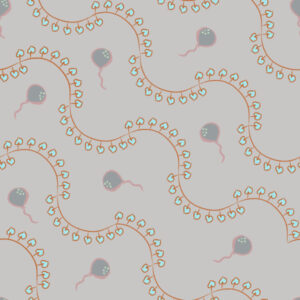 Love Parade Pattern Tile
