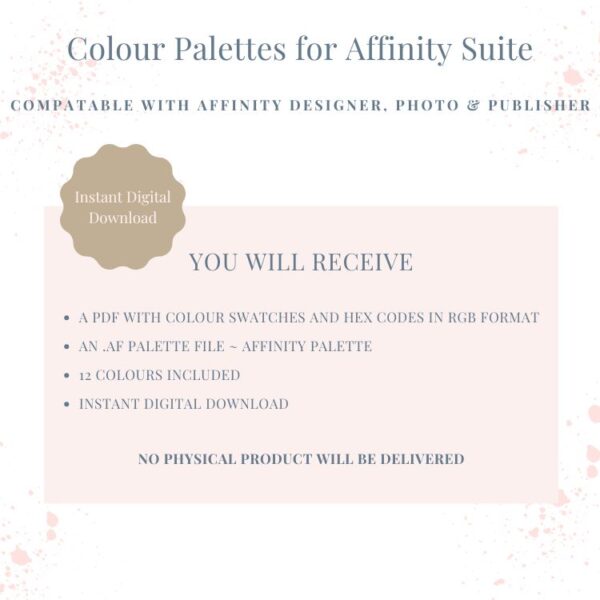Colour Palette Instructions Colour Palette Instructions