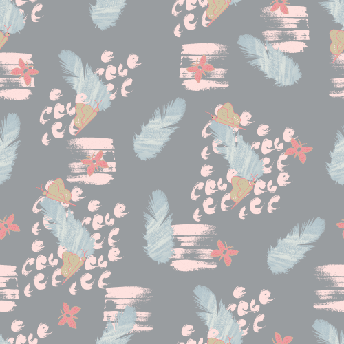 Mystic Feathers Swatch