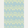 Falling Snow Blue Pattern Print