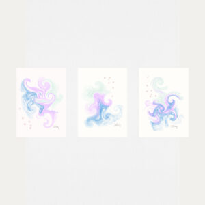 Soft Dynamics Art Print