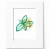 Artful Petals Art Print Mockup