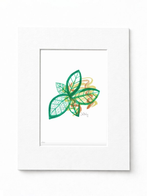 Artful Petals Art Print Mockup