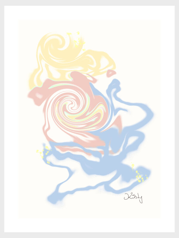 Blush Blush Art Print