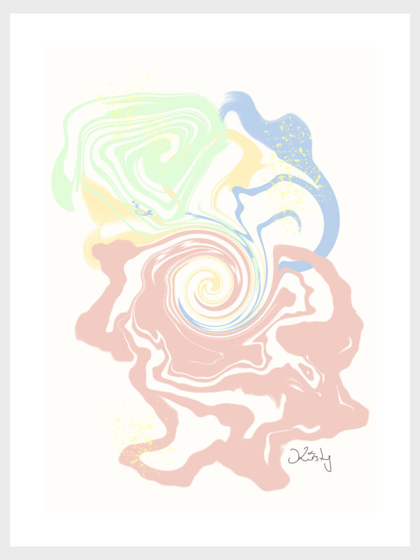 Breathe Breathe Art Print