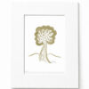 Colbalt Woods Art Print Mockup