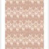 Falling Snow Stone Pattern Art Print Falling Snow Stone Pattern Art Print