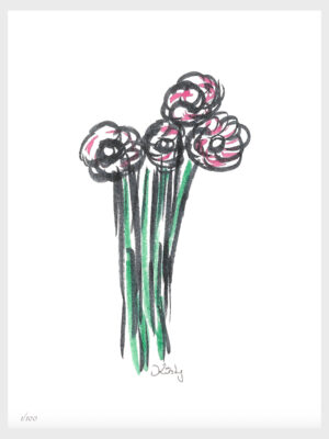Flower Bouquet Art Print