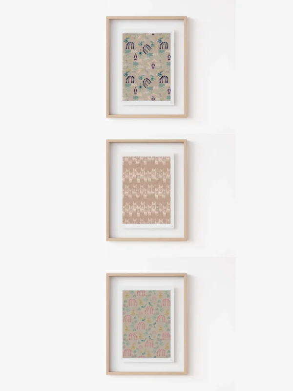 Heavenly Horizons Pattern Art Prints Mockup Heavenly Horizons Pattern Art Prints Mockup