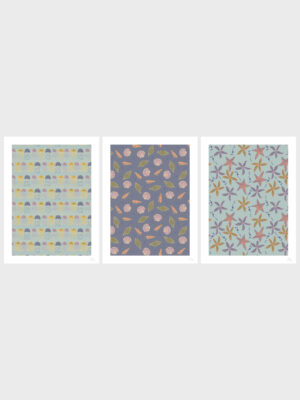 Oceanic Dreams Pattern Art Print