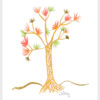 Rainbow Forest Rainbow Forest Art Print
