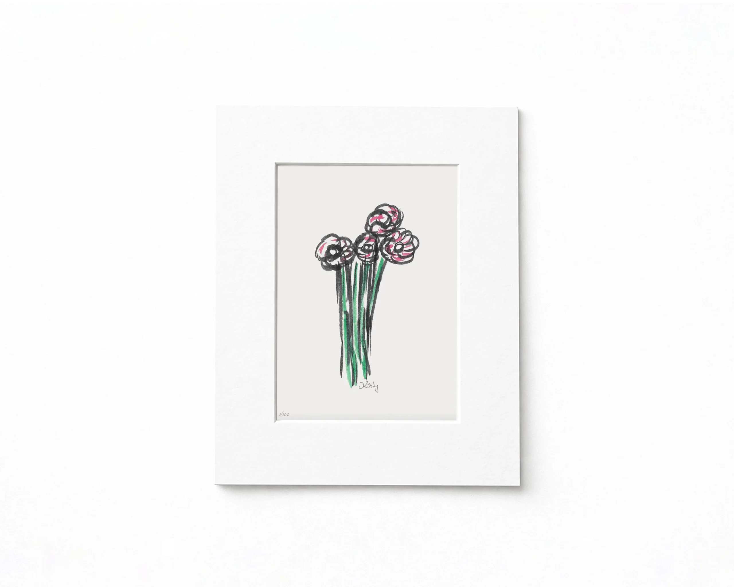 Single Frame Art Print