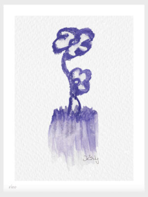 Violet Duet Art Print