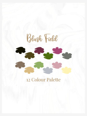 Blush Field Colour Palette Mockup