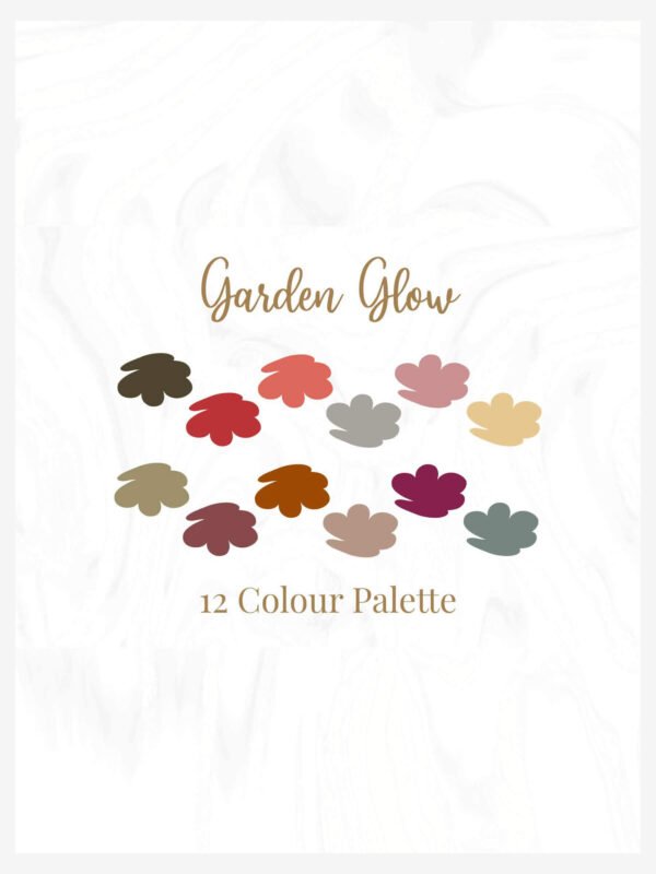 Garden Glow Colour Palette Mockup Garden Glow Colour Palette Mockup